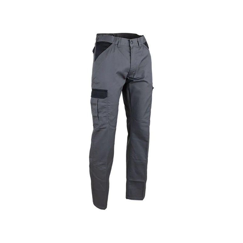 Pantalon de travail GRANDE TAILLE gris de chez LMA