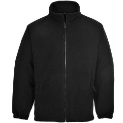 Veste de travail polaire noire - Aran -