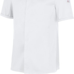 Veste de cuisine manches courtes lavable a 95 de chez LEIBER