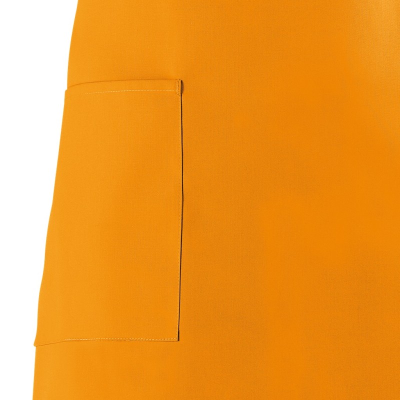 Tablier de cuisine bavette réglable par pression lavage 95-100x75 cm de chez LEIBER