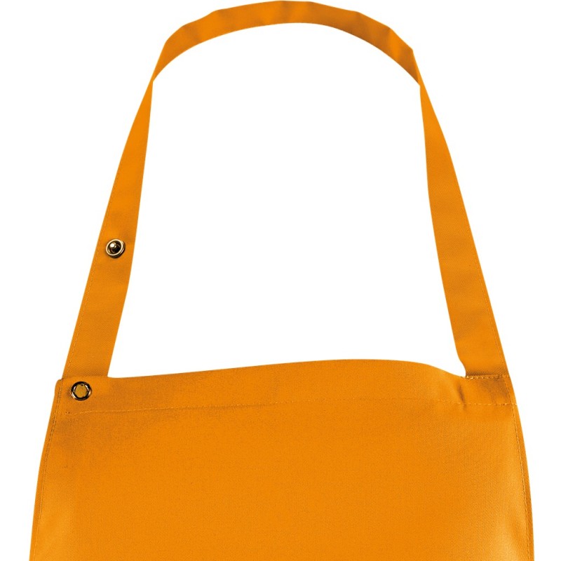 Tablier de cuisine bavette réglable par pression lavage 95-100x75 cm de chez LEIBER