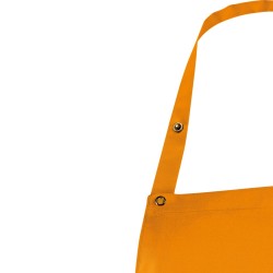 Tablier de cuisine bavette réglable par pression lavage 95-100x75 cm de chez LEIBER