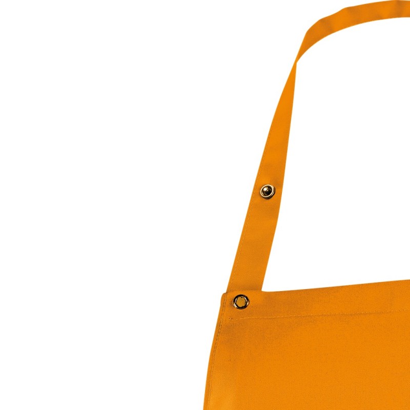 Tablier de cuisine bavette réglable par pression lavage 95-100x75 cm de chez LEIBER