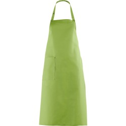 Tablier de cuisine bavette réglable par pression lavage 95-100x75 cm de chez LEIBER