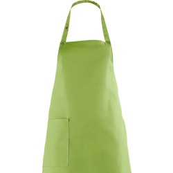 Tablier de cuisine bavette réglable par pression lavage 95-100x75 cm de chez LEIBER