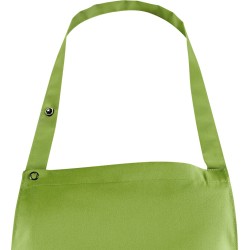 Tablier de cuisine bavette réglable par pression lavage 95-100x75 cm de chez LEIBER