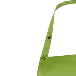 Tablier de cuisine bavette réglable par pression lavage 95-100x75 cm de chez LEIBER