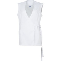 Tunique sans manches blanche cache coeur chez LEIBER