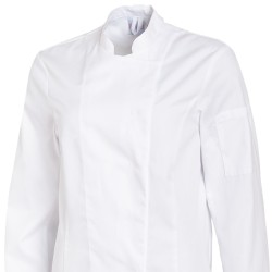 Veste de cuisine Femme manches longues lavage 95 de chez LEIBER