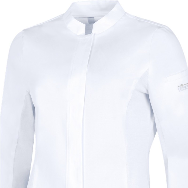 Veste de cuisine Femme manches longues légère en Tencel de chez LEIBER