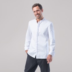 Veste de Cuisine GRAND CHEF Blanche Manches Longues LEIBER – Confort et Élégance Pro