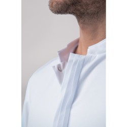 Veste de Cuisine GRAND CHEF Blanche Manches Longues LEIBER – Confort et Élégance Pro