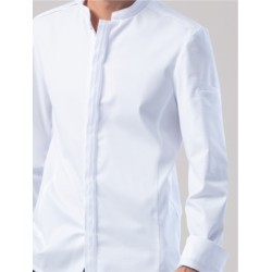 Veste de Cuisine GRAND CHEF Blanche Manches Longues LEIBER – Confort et Élégance Pro