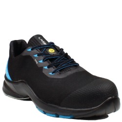 Basket de sécurité HYBRID BLACK BLUE LAVORO | Chaussure de sécurité légère et confortable