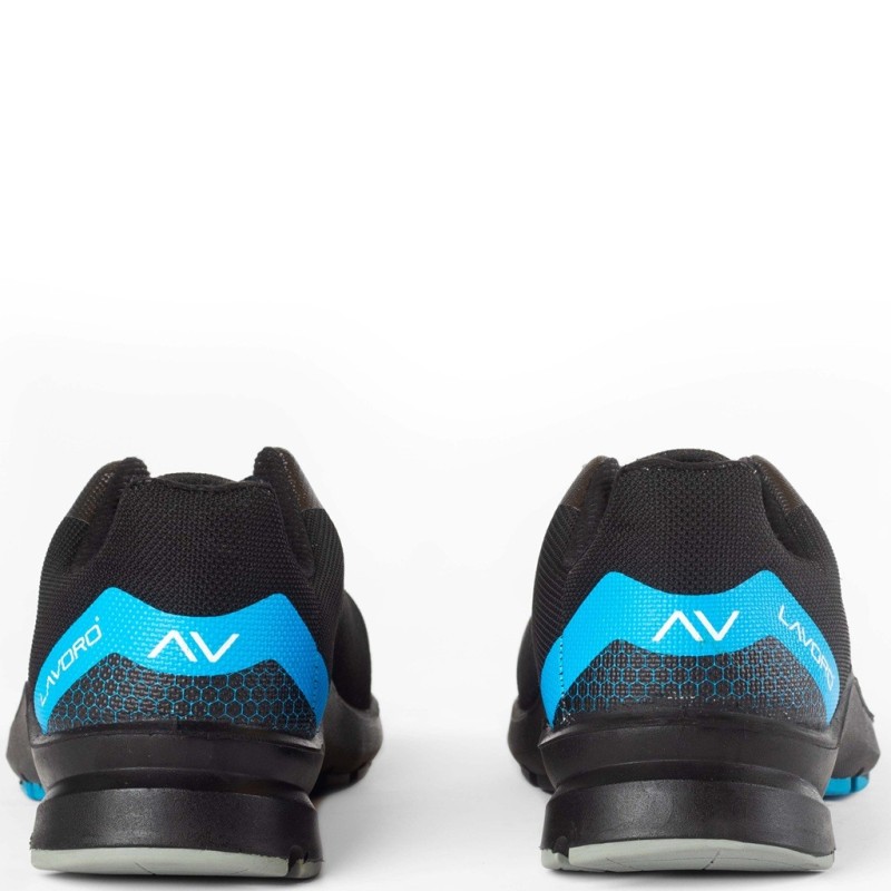 Basket de sécurité HYBRID BLACK BLUE LAVORO | Chaussure de sécurité légère et confortable