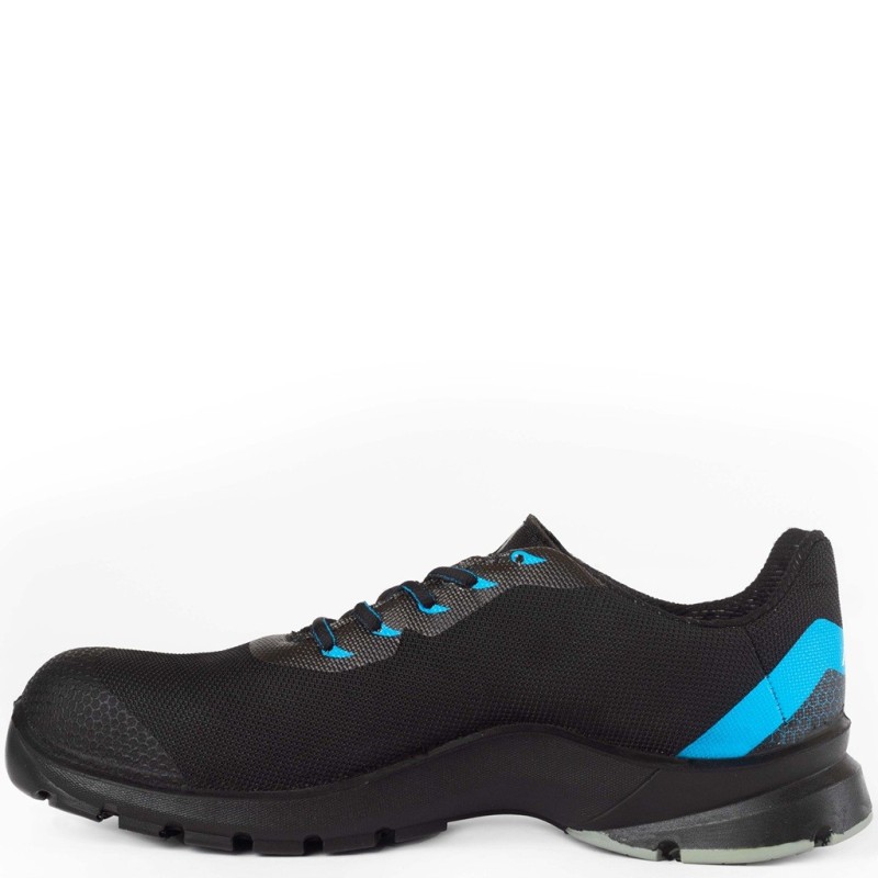 Basket de sécurité HYBRID BLACK BLUE LAVORO | Chaussure de sécurité légère et confortable