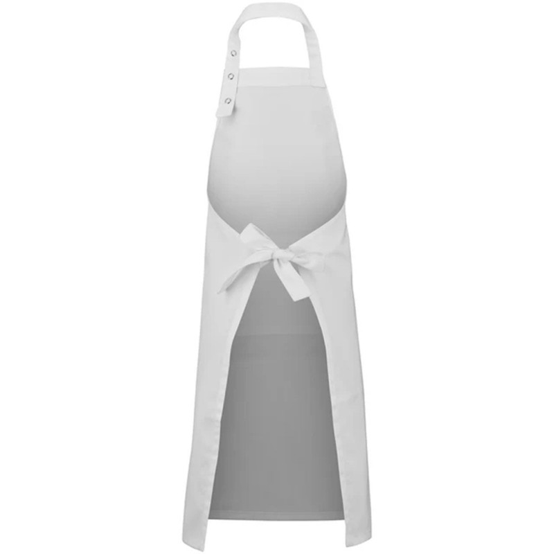 Tablier de cuisinier enfant LAFONT - Taille unique, blanc, polyester-coton 215g, entretien facile