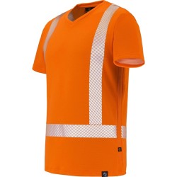 T-shirt Haute Visibilité CEPOVETT ICEWORK EN 20471 Classe 2 - Auto Rafraîchissant, Sécurité ATEX