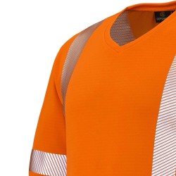 T-shirt Haute Visibilité EN 20471 Classe 2 - Auto Rafraîchissant, Sécurité ATEX