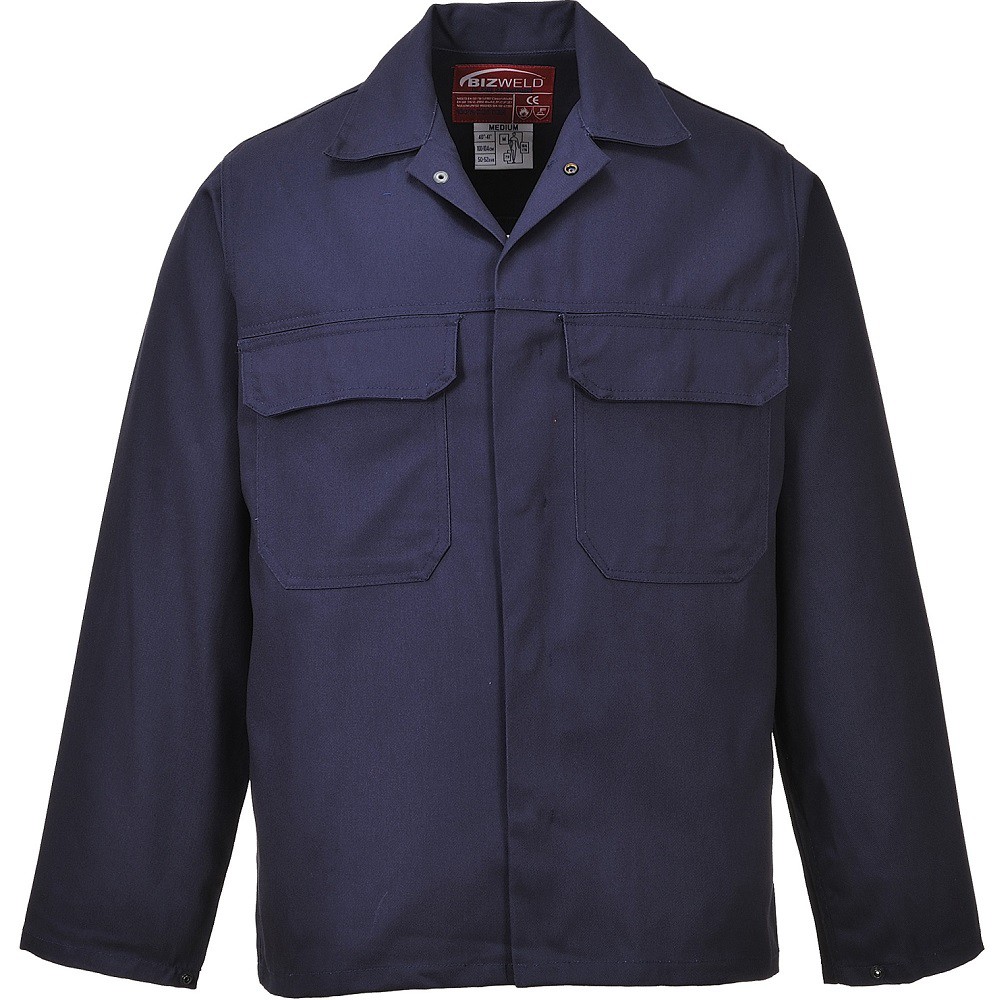 Veste de soudeur Norme EN ISO 11611-11612 de chez Portwest