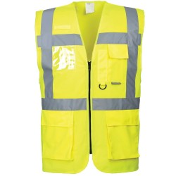 Gilet haute visibilité Grande Taille Norme EN 20471