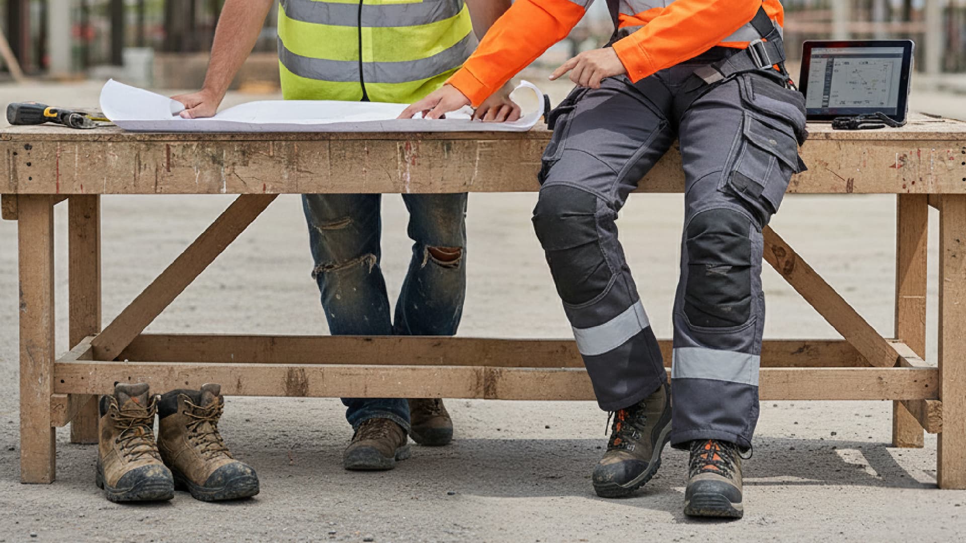 Le pantalon de chantier est-il un EPI ou un simple vêtement de travail ?