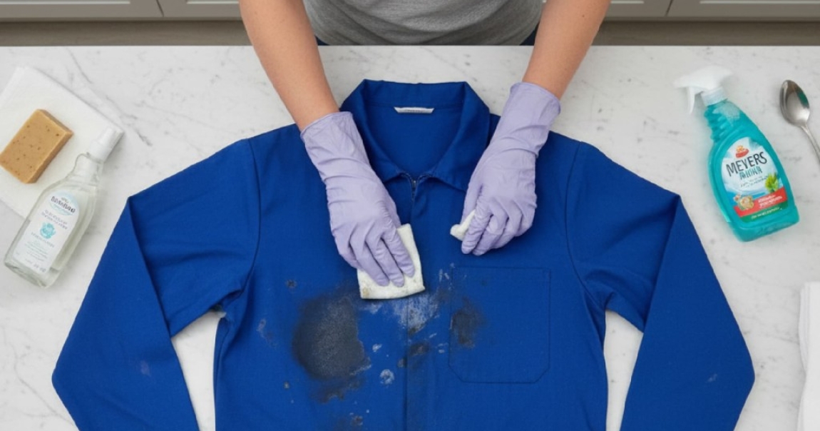 Comment enlever du gazole sur un bleu de travail : méthodes et précautions
