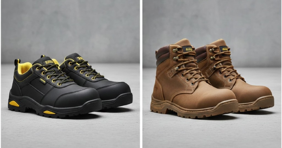 Baskets de sécurité vs chaussures montantes : que choisir selon vos tâches ?