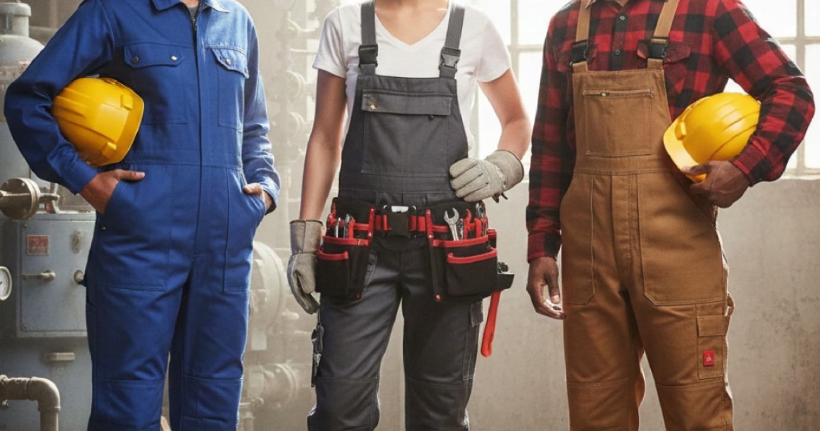 Combinaison de travail ou salopette : laquelle protège le mieux selon le métier ?