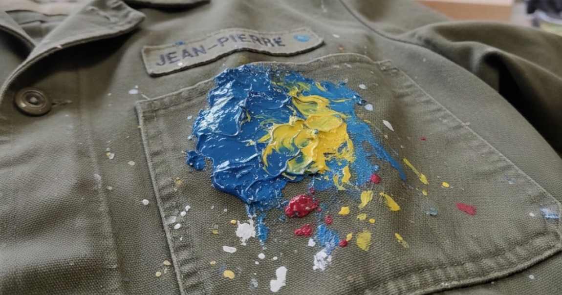 Enlever une tache de peinture glycéro ou acrylique sur un vêtement pro